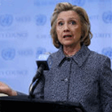 Hillary Clinton Shrugging