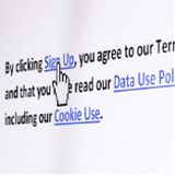 Agreeing to TOS