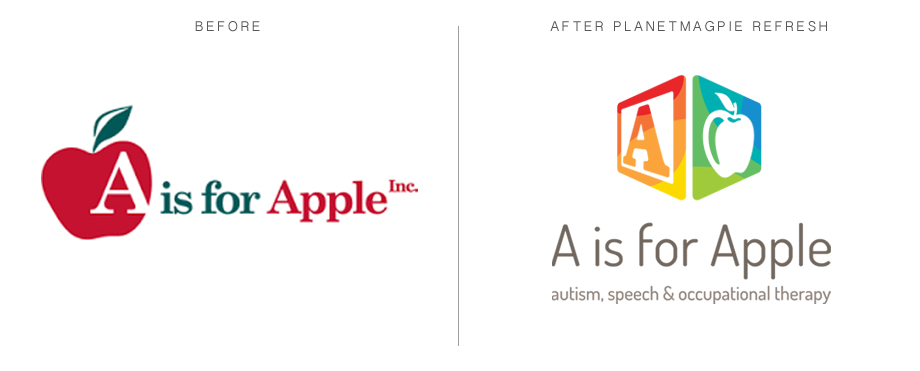 A is for Apple Brand Refresh
