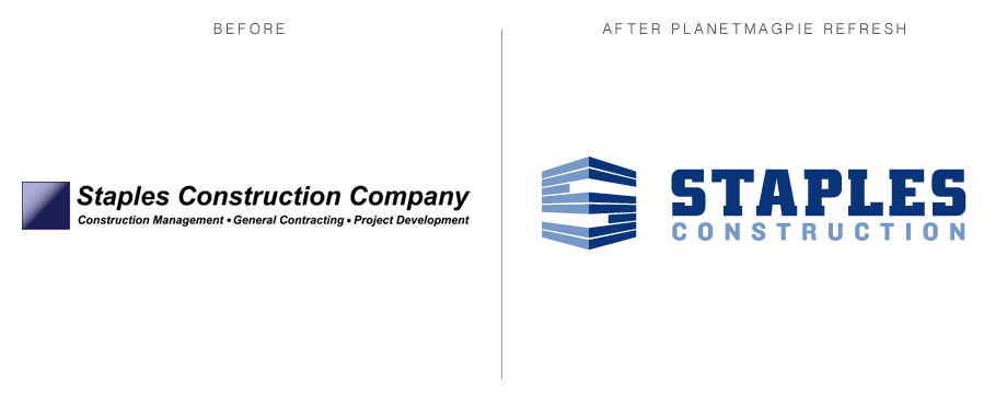 Staples Construction Brand Refresh