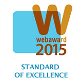WebAward 2015 Standard of Excellence