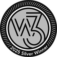 W3 Award 2025 Silver Icon