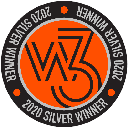 W3 Awards 2020 Silver Winner