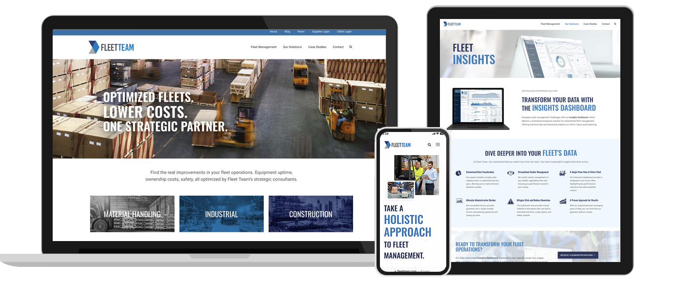 Fleet Team Website Rebuild